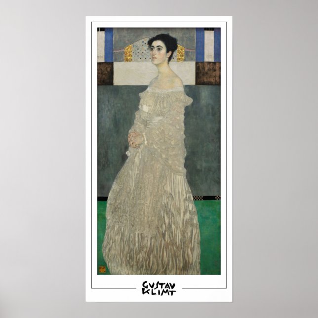 Gustav Klimt Zedign Art Poster #322 (Vorne)