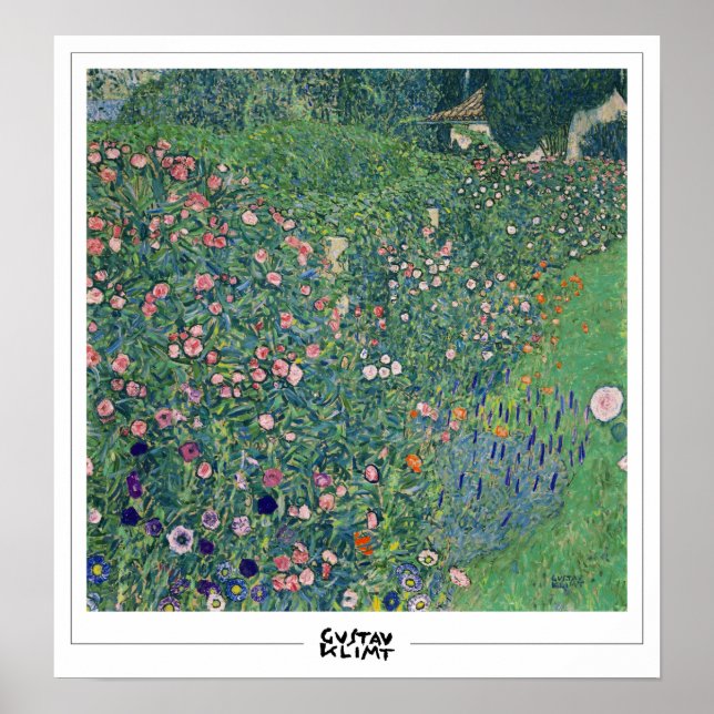 Gustav Klimt Zedign Art Poster #323 (Vorne)