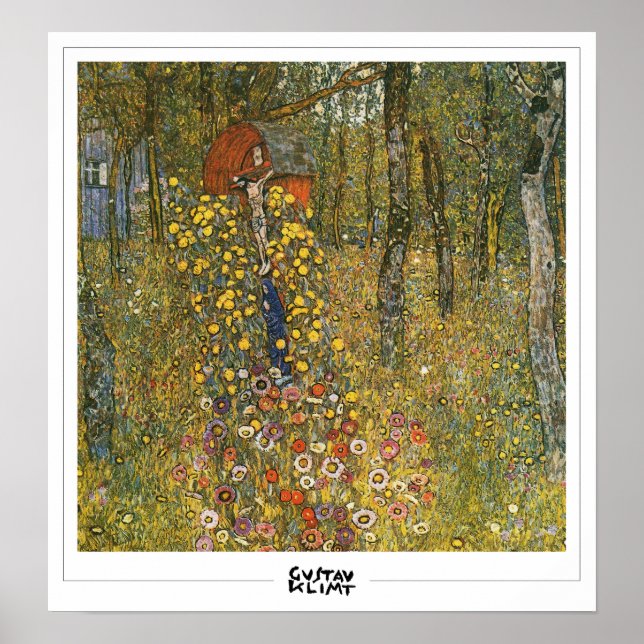 Gustav Klimt Zedign Art Poster #411 (Vorne)