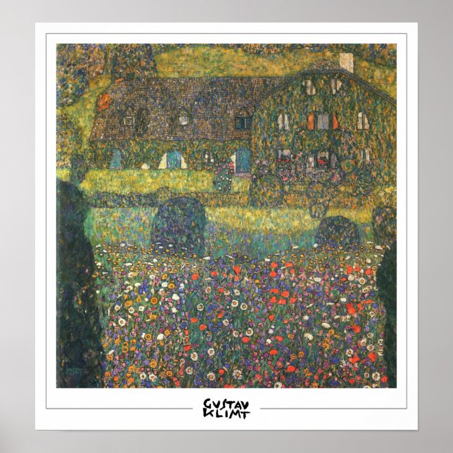 Gustav Klimt Zedign Art Poster #477 (Vorne)