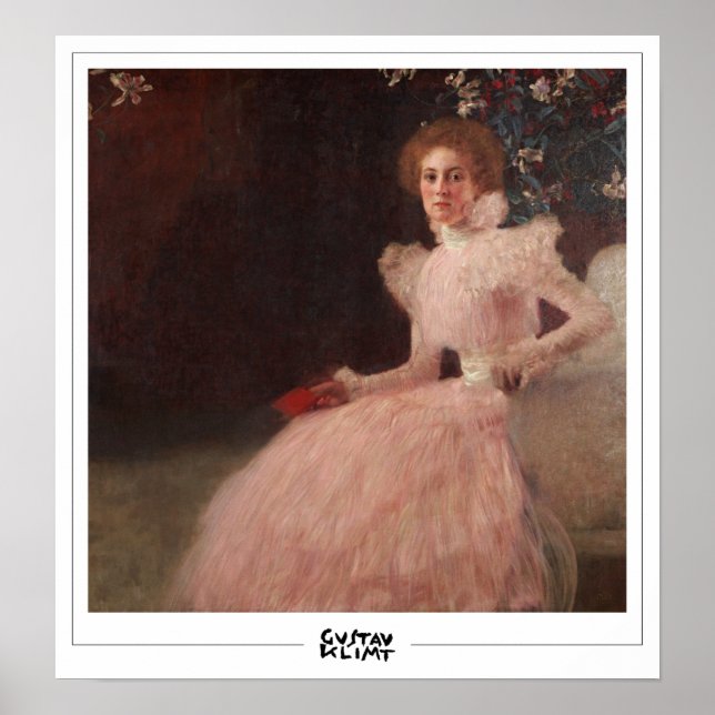 Gustav Klimt Zedign Art Poster #500 (Vorne)