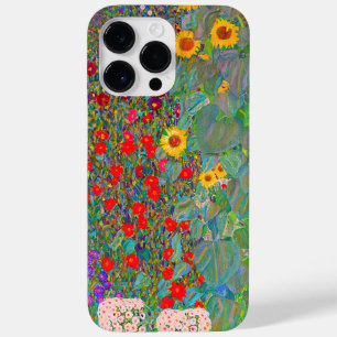 Gustav Klimts Bauerngarten mit Sonnenblumen Case-Mate iPhone 14 Pro Max Hülle