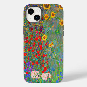 Gustav Klimts Bauerngarten mit Sonnenblumen iPhone 14 Plus Hülle
