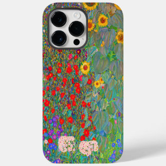 Gustav Klimts Bauerngarten mit Sonnenblumen iPhone 14 Pro Max Hülle