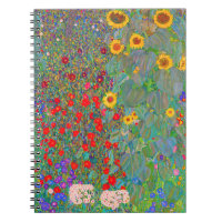 Gustav Klimts Bauerngarten mit Sonnenblumen