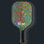 Gustav Klimts Bauerngarten mit Sonnenblumen Pickleball Schläger<br><div class="desc">Gustav Klimts Bauerngarten mit Sonnenblumen Pickleball Paddle.</div>