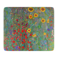Gustav Klimts Bauerngarten mit Sonnenblumen