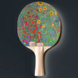 Gustav Klimts Bauerngarten mit Sonnenblumen Tischtennis Schläger<br><div class="desc">Gustav Klimts Bauerngarten mit Sonnenblumen Ping Pong Paddle.</div>