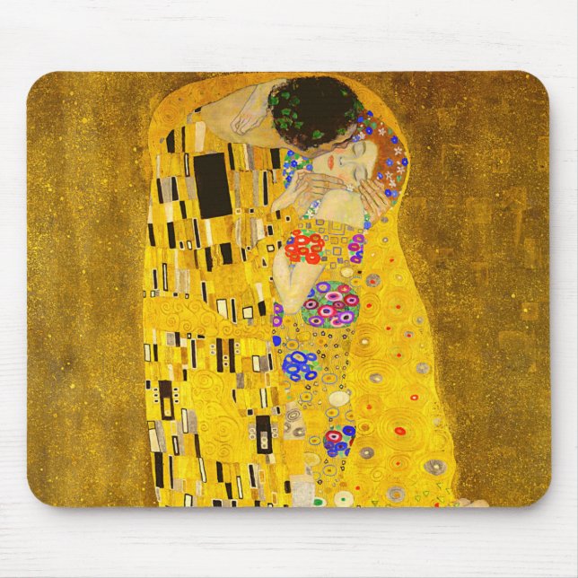 Gustav Klimts berühmtes Bild von Kiss Mousepad (Vorne)