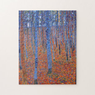 Gustav Klimts berühmtes Gemälde Buchenwald I