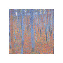 Gustav Klimts berühmtes Gemälde Buchenwald I 