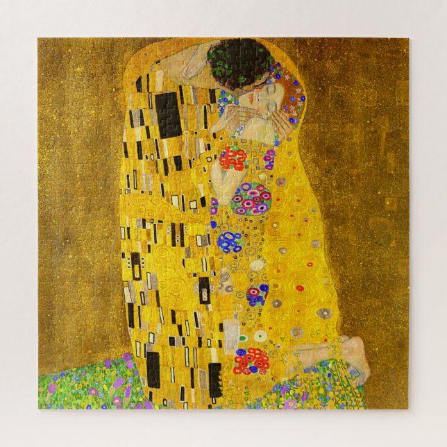 Gustav Klimts berühmtes Kissenbild. (Vertikal)