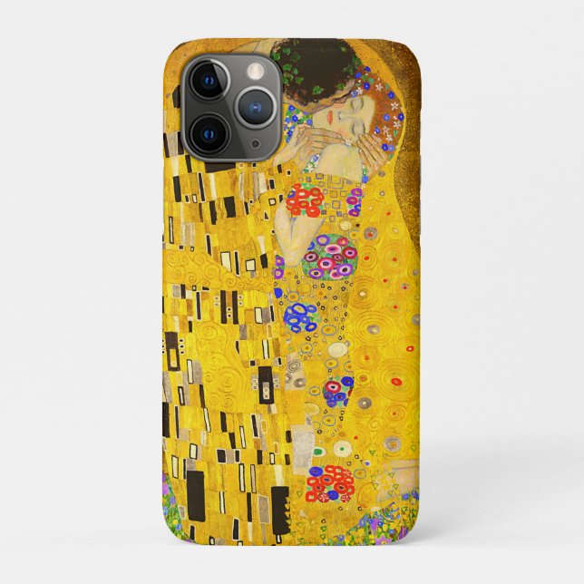 Gustav Klimts berühmtes Kissenbild. Case-Mate iPhone Hülle (Rückseite)