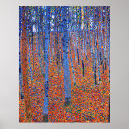 Gustav Klimts Buche Grove I. Poster