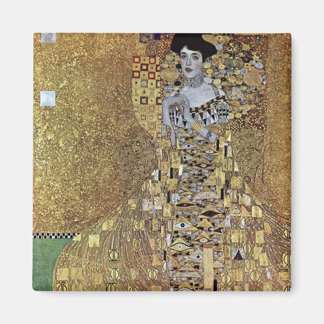 Gustav Klimts Dame in Gold, Adele Bloch-Bauer Magnet (Vorne)