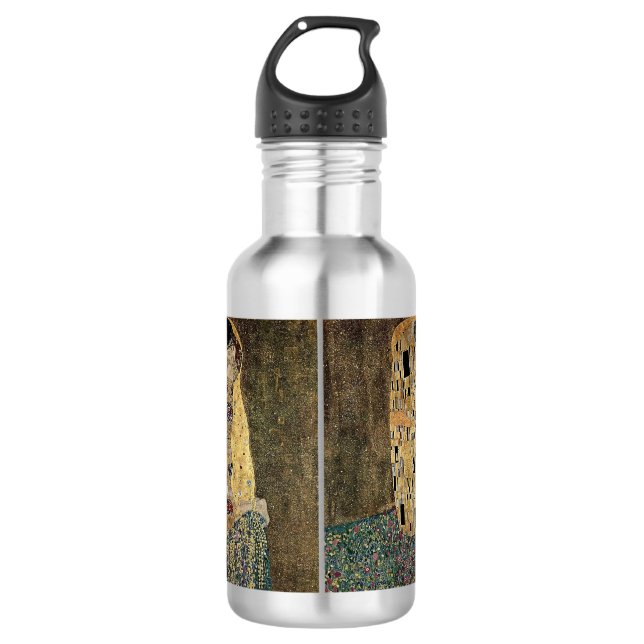 Gustav Klimts Der Kuss (ca. 1908) Trinkflasche (Vorderseite)