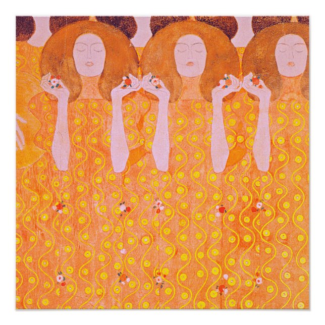 Gustav Klimts Gemälde Poster (Vorderseite)