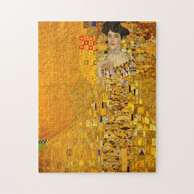 Gustav Klimts Portrait von Adele Bloch-Bauer I (Vertikal)
