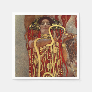 Gustav Klimts schöne Kunst in Hygieia Serviette