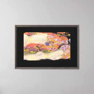 Gustav Klimts Wasserschlangen II (1907) Leinwand P