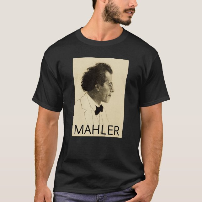 Gustav Mahler (1902, Portrait) T-Shirt (Vorderseite)