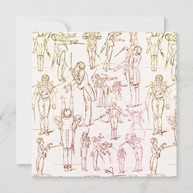 Gustav Mahler - Konduktion Einladung (Vorderseite)