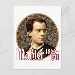 Gustav Mahler Postkarte