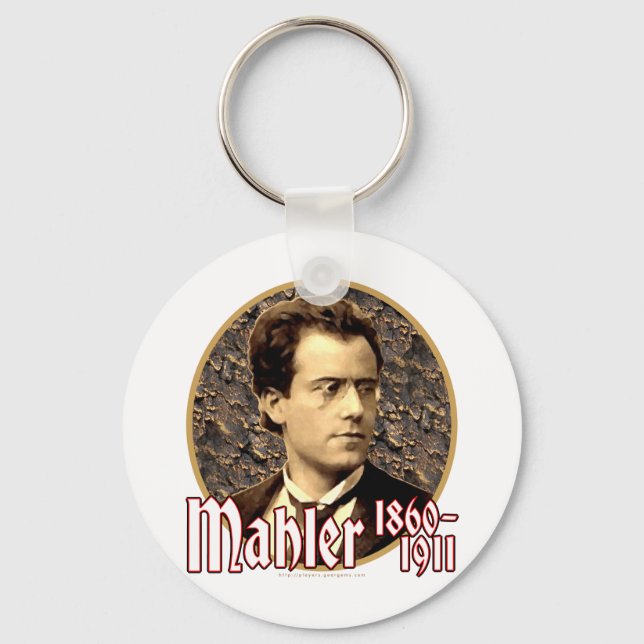 Gustav Mahler Schlüsselanhänger (Vorderseite)
