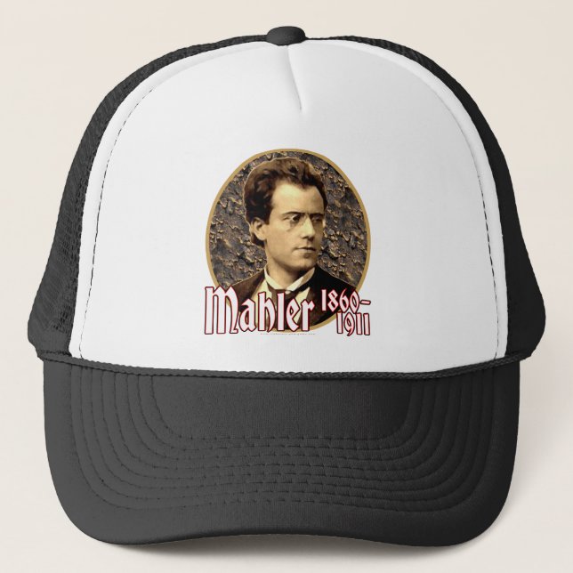 Gustav Mahler Truckerkappe (Vorderseite)