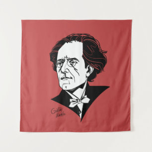 Gustav Mahler Wandteppich