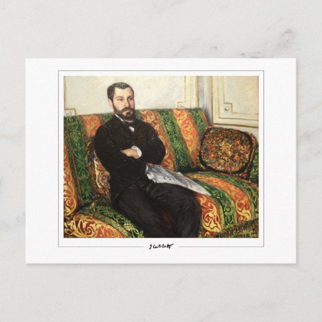 Gustave Caillebotte #136 - Fine Art Postkarte (Vorderseite)