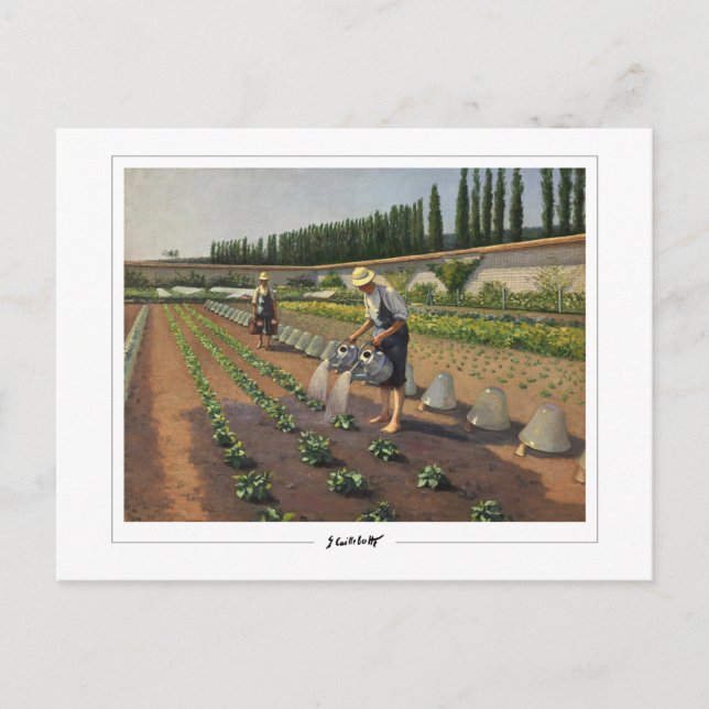 Gustave Caillebotte #137 - Fine Art Postkarte (Vorderseite)