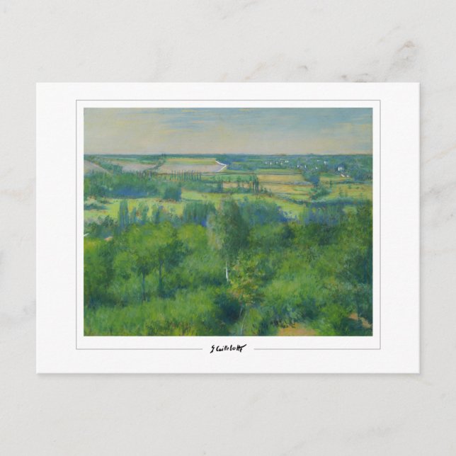 Gustave Caillebotte #146 - Fine Art Postkarte (Vorderseite)