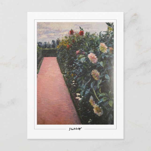 Gustave Caillebotte #181 - Fine Art Postkarte (Vorderseite)