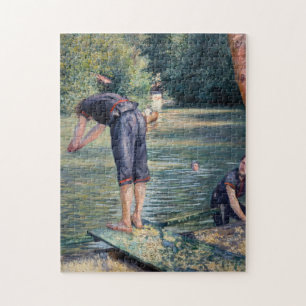 Gustave Caillebotte - Badende, Ufer der Yerres