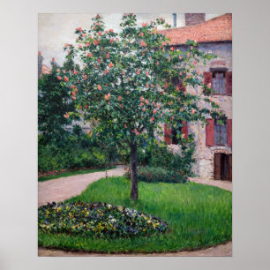 Gustave Caillebotte - Bäume in Blossom Poster