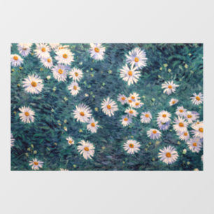 Gustave Caillebotte - Bed of Daisies, Detail Fensteraufkleber