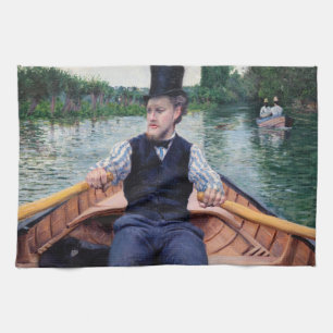 Gustave Caillebotte - Boating Party Geschirrtuch