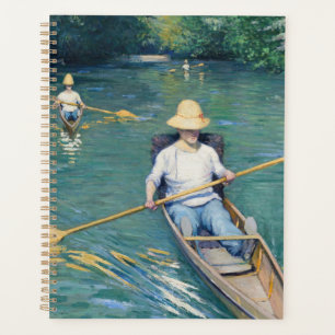 Gustave Caillebotte - Boote auf der Yerres Planer