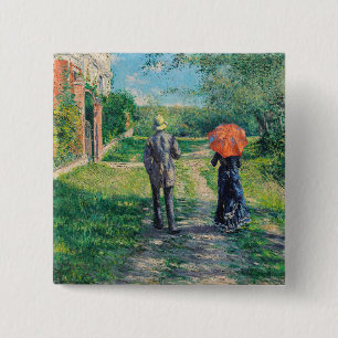 Gustave Caillebotte - Der ansteigende Weg Button