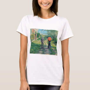 Gustave Caillebotte - Der bergauf führende Weg T-Shirt