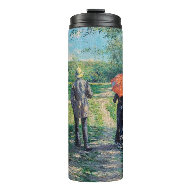 Gustave Caillebotte - Der Weg über die Alphill Thermosbecher (Vorderseite)