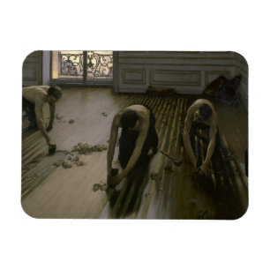 Gustave Caillebotte - die Boden-Hobel Magnet