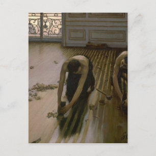 Gustave Caillebotte - Die Bodenplaner Postkarte