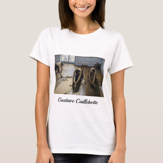 Gustave Caillebotte - Die Bodenschutzwesten T-Shirt (Vorderseite)