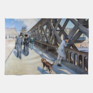 Gustave Caillebotte - Die Europa-Brücke Geschirrtuch