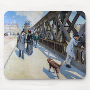 Gustave Caillebotte - Die Europa-Brücke Mousepad