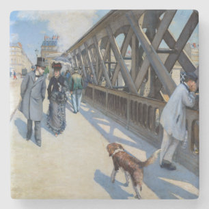 Gustave Caillebotte - Die Europa-Brücke Steinuntersetzer