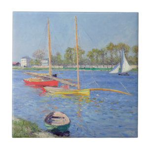 Gustave Caillebotte - Die Seine in Argenteuil Fliese