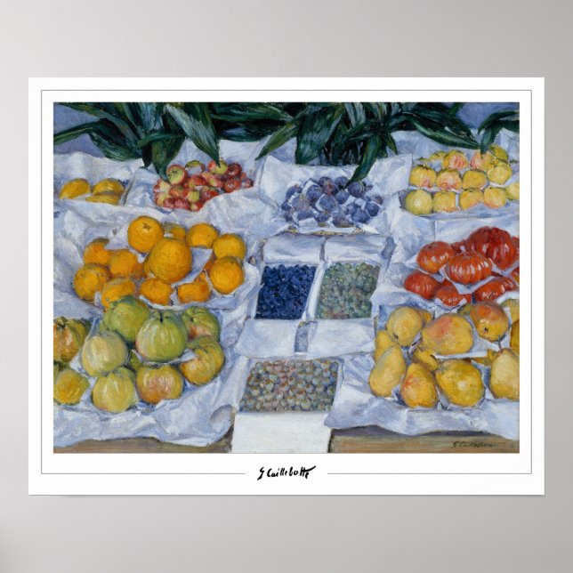 Gustave Caillebotte Fine Art #5 Poster (Vorne)